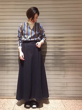 CHARLIEさん（レディース・163cm）の秋コーディネート