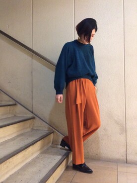 CHARLIEさん（レディース・163cm）の冬コーディネート