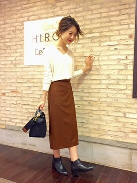 nagiさん(レディース・158cm)の冬コーディネート