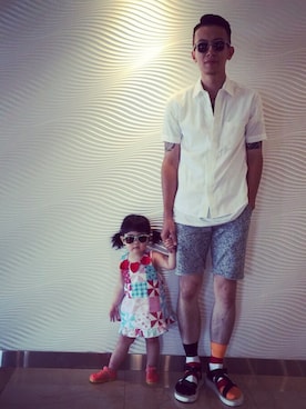 「NEXHYPE（ネックスハイプ）のアイテム」を使った、Nick_Laiさん（メンズ・176cm）の夏コーディネート