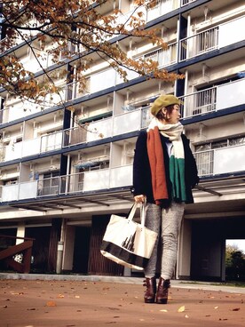 kayaさん(レディース・158cm)の秋コーディネート