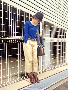 kayaさん（レディース・158cm）の冬コーディネート