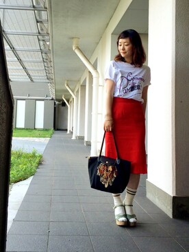 kayaさん（レディース・158cm）の夏コーディネート