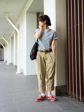 kayaさん（レディース・158cm）の夏コーディネート