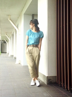 kayaさん(レディース・158cm)の夏コーディネート