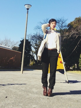 kayaさん(レディース・157cm)の冬コーディネート