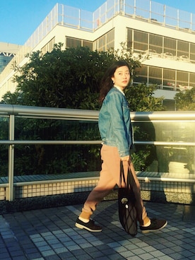 kayaさん（レディース・157cm）の春コーディネート