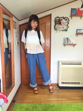 しまこさん（レディース・161cm）の夏コーディネート