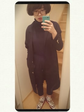 「D.A.T.E.」｜y.katoさん（レディース・166cm）の冬コーディネート