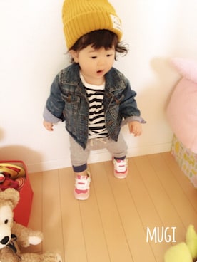 tsumugi♡さん（キッズ・70cm）の秋コーディネート