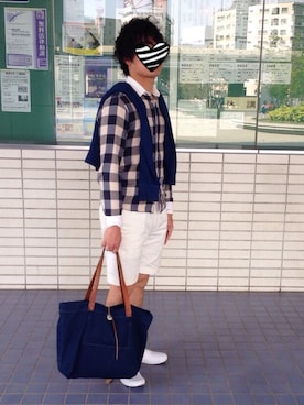 うぇあハルキさん（メンズ・172cm）の春コーディネート