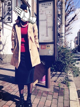 😈さん（レディース・154cm）の春コーディネート