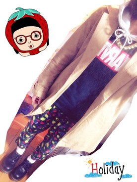 😈さん（レディース・154cm）の春コーディネート