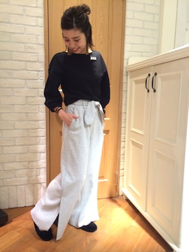 「stefis（シュテフィス）のアイテム」を使った、otakeさん（レディース・156cm）の秋コーディネート