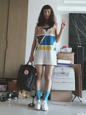 「VII&CO（VII&CO）のアイテム（その他シューズ）」を使った、瑄さん（レディース・160cm）の秋コーディネート