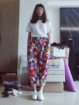 「VII&CO（VII&CO）のアイテム（その他シューズ）」を使った、瑄さん（レディース・160cm）の秋コーディネート