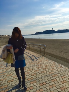 k a n a ✩°さん（レディース・158cm）の冬コーディネート