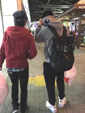 「NIKE Air Flightのアイテム」を使った、SPECTREさん（メンズ・181cm）の夏コーディネート