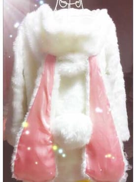 「動物モチーフ」｜「アイテム（その他アウター）」を使った、ミユキさん（レディース・158cm）の冬コーディネート