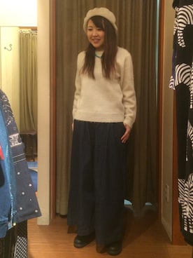 もぎさん（レディース・153cm）の冬コーディネート