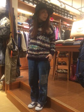 もぎさん（レディース・153cm）の冬コーディネート