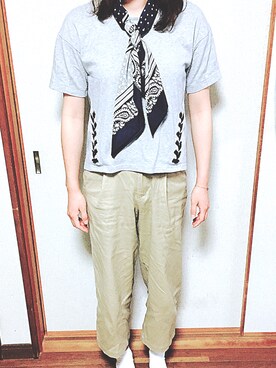 YKさん（レディース・169cm）の春コーディネート