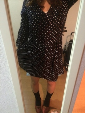 「ブラトップ」｜「アイテム（ソックス/靴下）」を使った、mqkiさん（レディース・159cm）の秋コーディネート