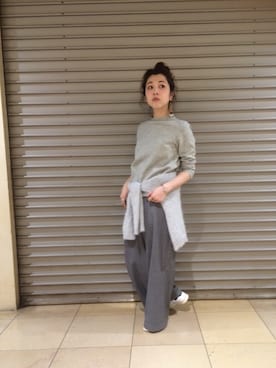 「アダムエロペ」｜SAKIさん（レディース・154cm）の冬コーディネート