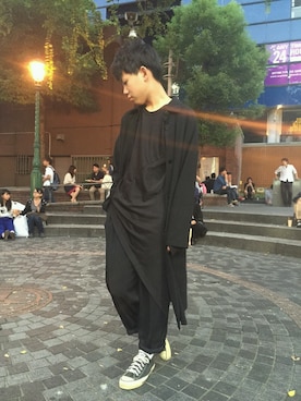 「Max Mara（マックスマーラ）のアイテム（ジャケット/アウター）」を使った、T.kyoyaさん（メンズ・164cm）の秋コーディネート