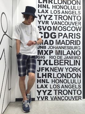 「FLASH REPORT」｜Naoさん（メンズ・182cm）の春コーディネート