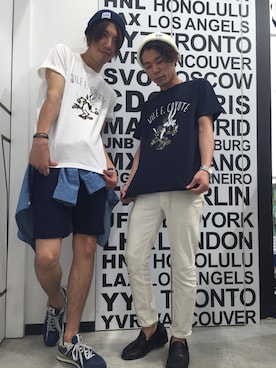 「FLASH REPORT」｜Naoさん（メンズ・182cm）の春コーディネート