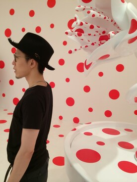 「umit benan（ウミットベナン）のアイテム（パンツ）」を使った、長野晃宏さん（メンズ・165cm）の夏コーディネート