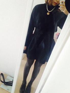 「アイテム（ブーティ）」を使った、kanaさん（レディース・158cm・10代）の秋コーディネート