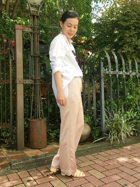 スタッフ8さん(レディース・156cm)の春コーディネート