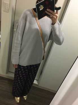 「ICB（アイシービー）のアイテム（シューズ）」を使った、sayoさん（レディース・165cm）の秋コーディネート