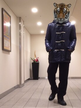 ☈ ¥ ⍨⃝⇑さん（メンズ・175cm）の春コーディネート