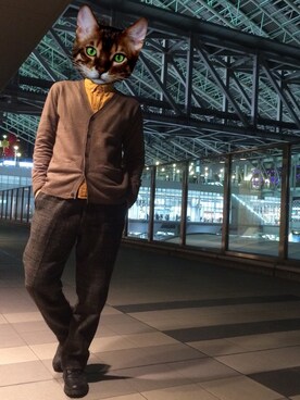 ☈ ¥ ⍨⃝⇑さん（メンズ・175cm）の春コーディネート