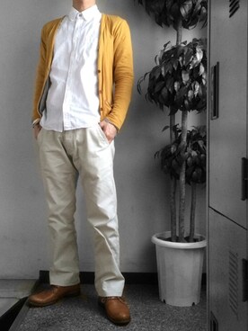 ☈ ¥ ⍨⃝⇑さん（メンズ・175cm）の春コーディネート