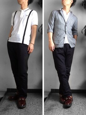 ☈ ¥ ⍨⃝⇑さん（メンズ・175cm）の春コーディネート