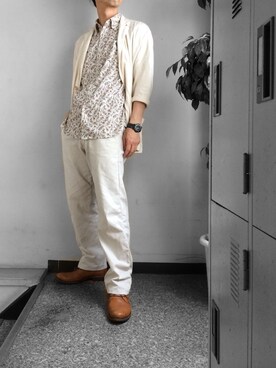 ☈ ¥ ⍨⃝⇑さん（メンズ・175cm）の夏コーディネート