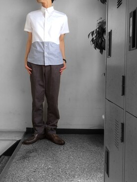 ☈ ¥ ⍨⃝⇑さん（メンズ・175cm）の夏コーディネート