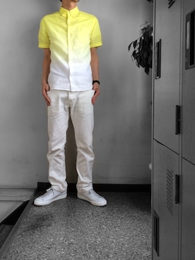 ☈ ¥ ⍨⃝⇑さん(メンズ・175cm)の夏コーディネート