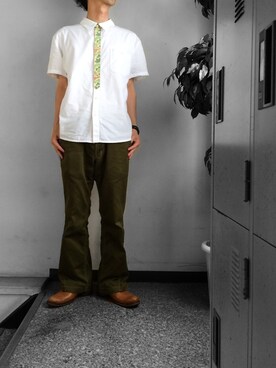 ☈ ¥ ⍨⃝⇑さん（メンズ・175cm）の夏コーディネート