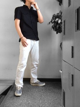 ☈ ¥ ⍨⃝⇑さん(メンズ・175cm)の夏コーディネート