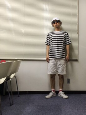 ☈ ¥ ⍨⃝⇑さん(メンズ・175cm)の夏コーディネート