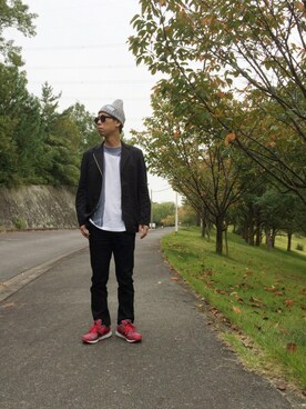☈ ¥ ⍨⃝⇑さん（メンズ・175cm）の秋コーディネート