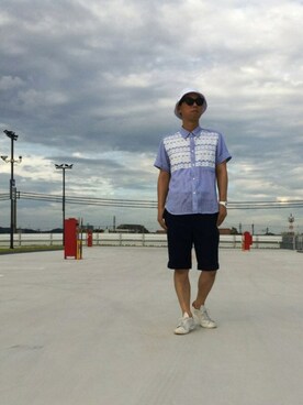 ☈ ¥ ⍨⃝⇑さん（メンズ・175cm）の秋コーディネート