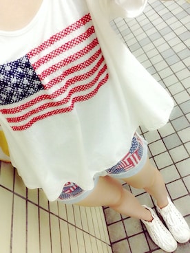 「American style」｜Mariさん（レディース・157cm）の秋コーディネート