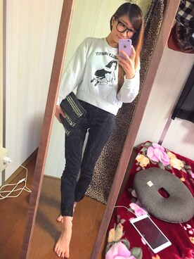 「スエット」｜reichelさん（レディース・148cm）の秋コーディネート