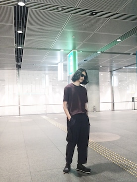 賀津 塔さん(メンズ・178cm)の秋コーディネート